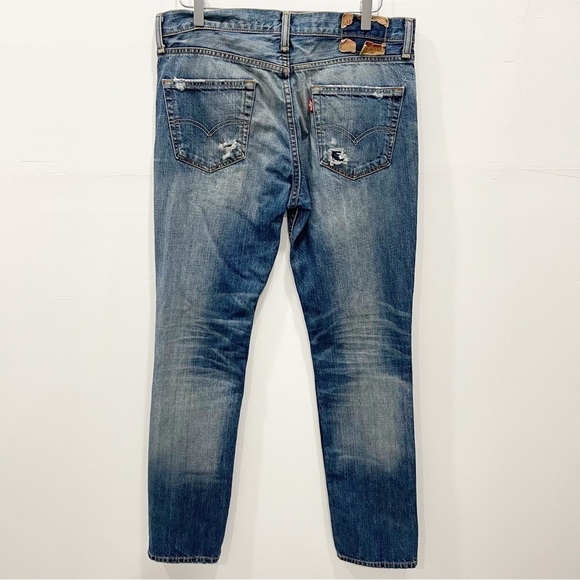Levi’s 511 Slim Fit Jeans Distressed 34 x 34 Men’s - Picture 2 of 13